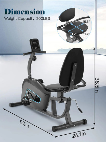 Recumbent Exercise Bike for Home Stationary Bike