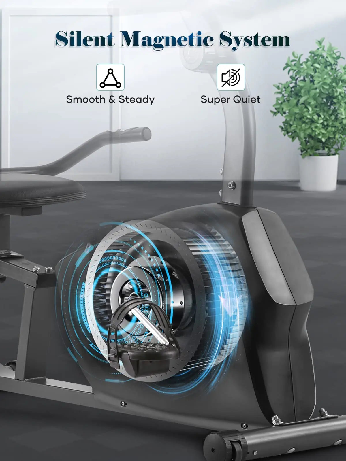 Recumbent Exercise Bike for Home Stationary Bike
