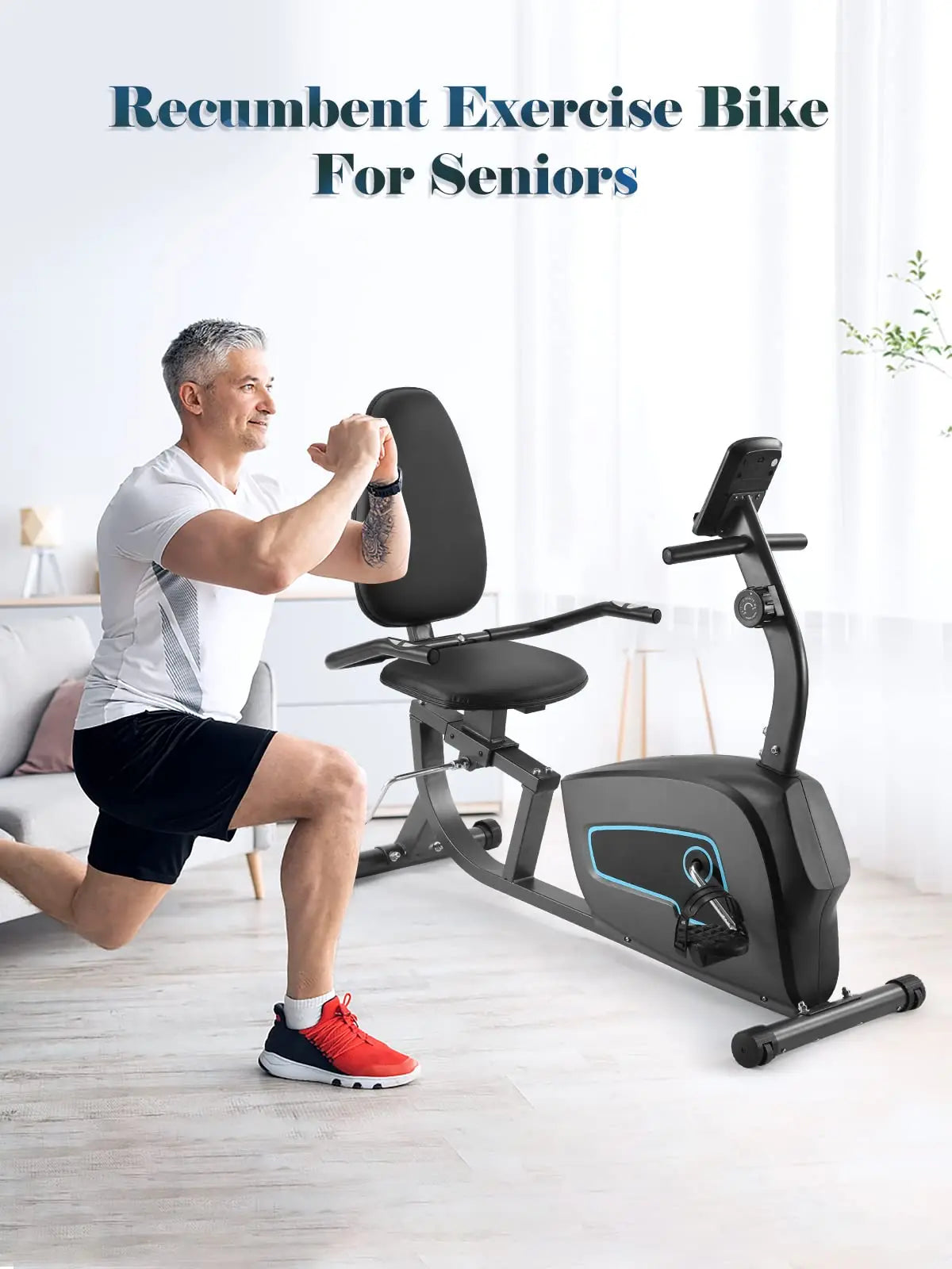 Recumbent Exercise Bike for Home Stationary Bike