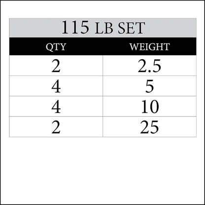 7 ft Weight Bar Set