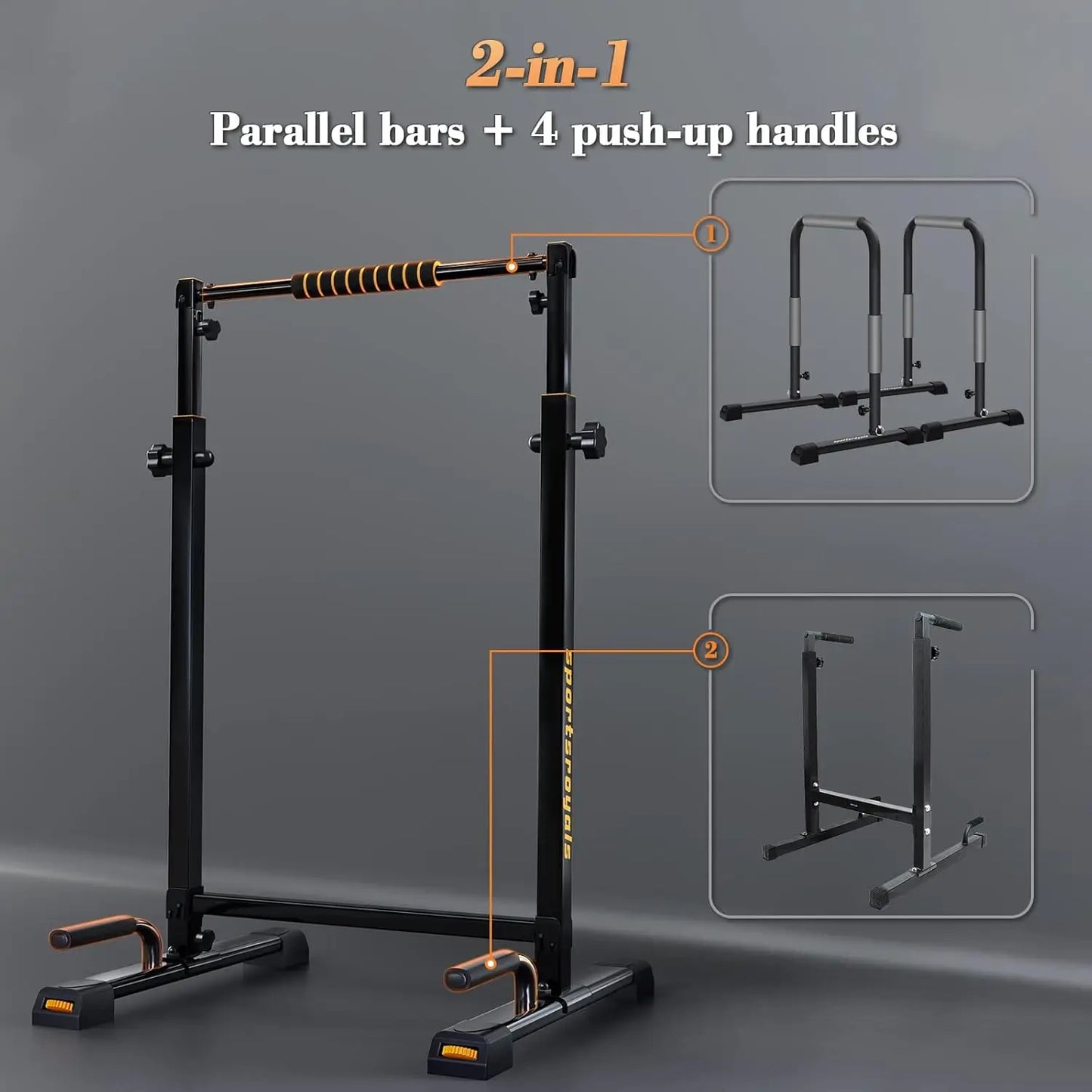 Adjustable Dip Stands Station for Home