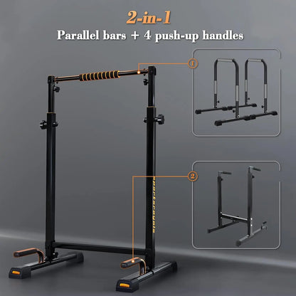 Adjustable Dip Stands Station for Home