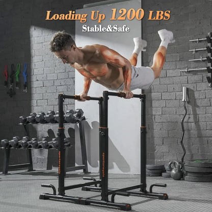 Adjustable Dip Stands Station for Home