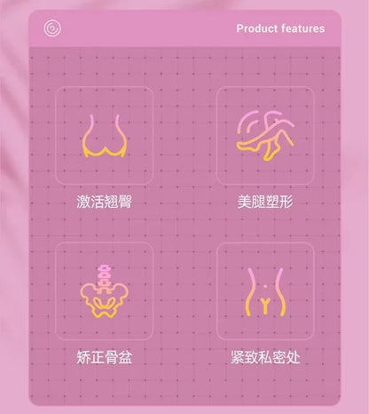 Digital counter thigh fitness equipment