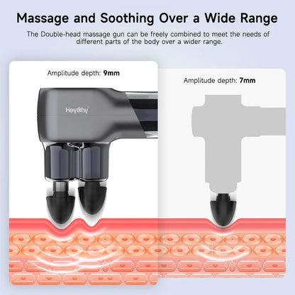 Double-Head Mini Massage Gun