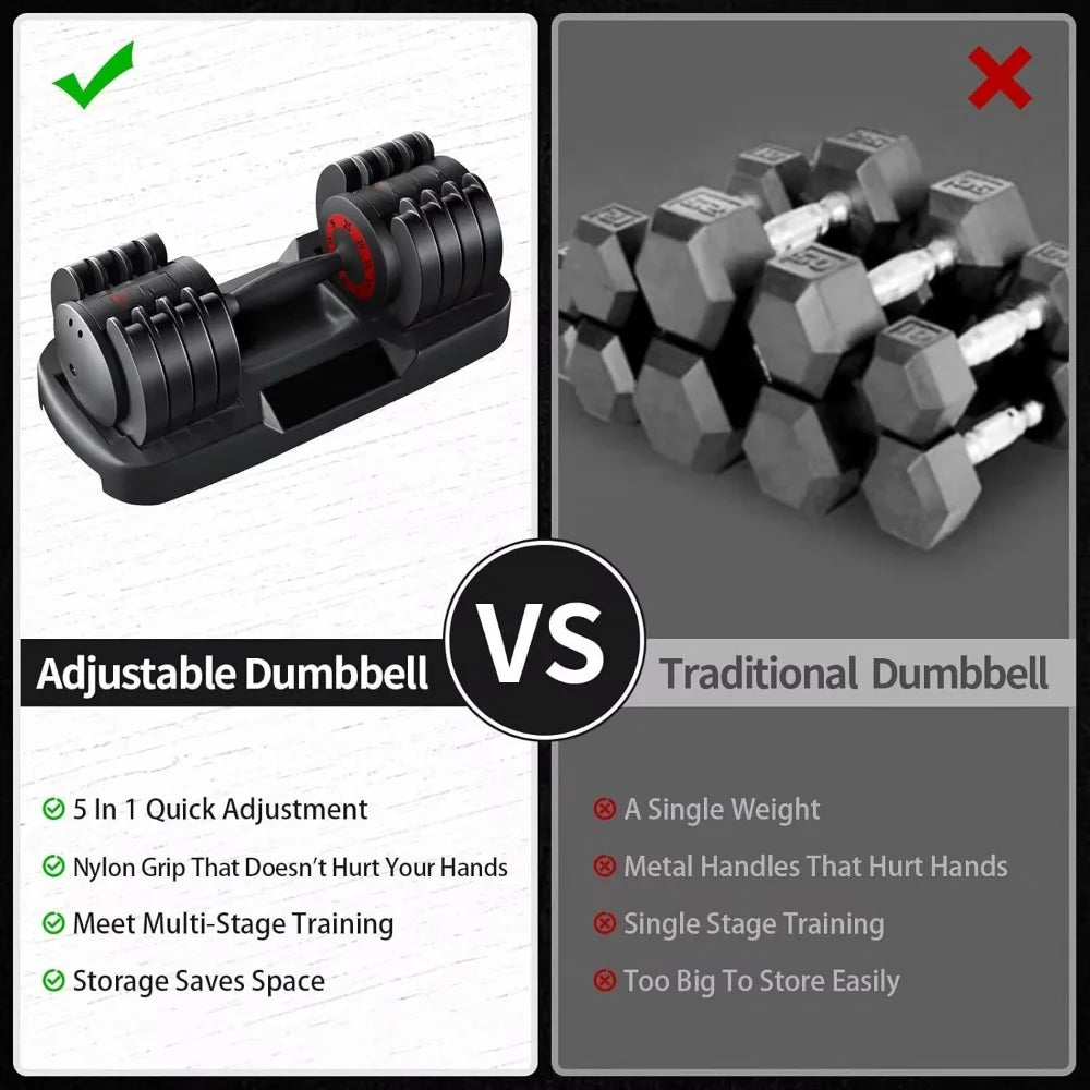 Adjustable Dumbbell Set