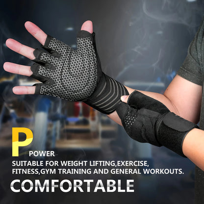 Weight Lifting Gloves with Wrist Support