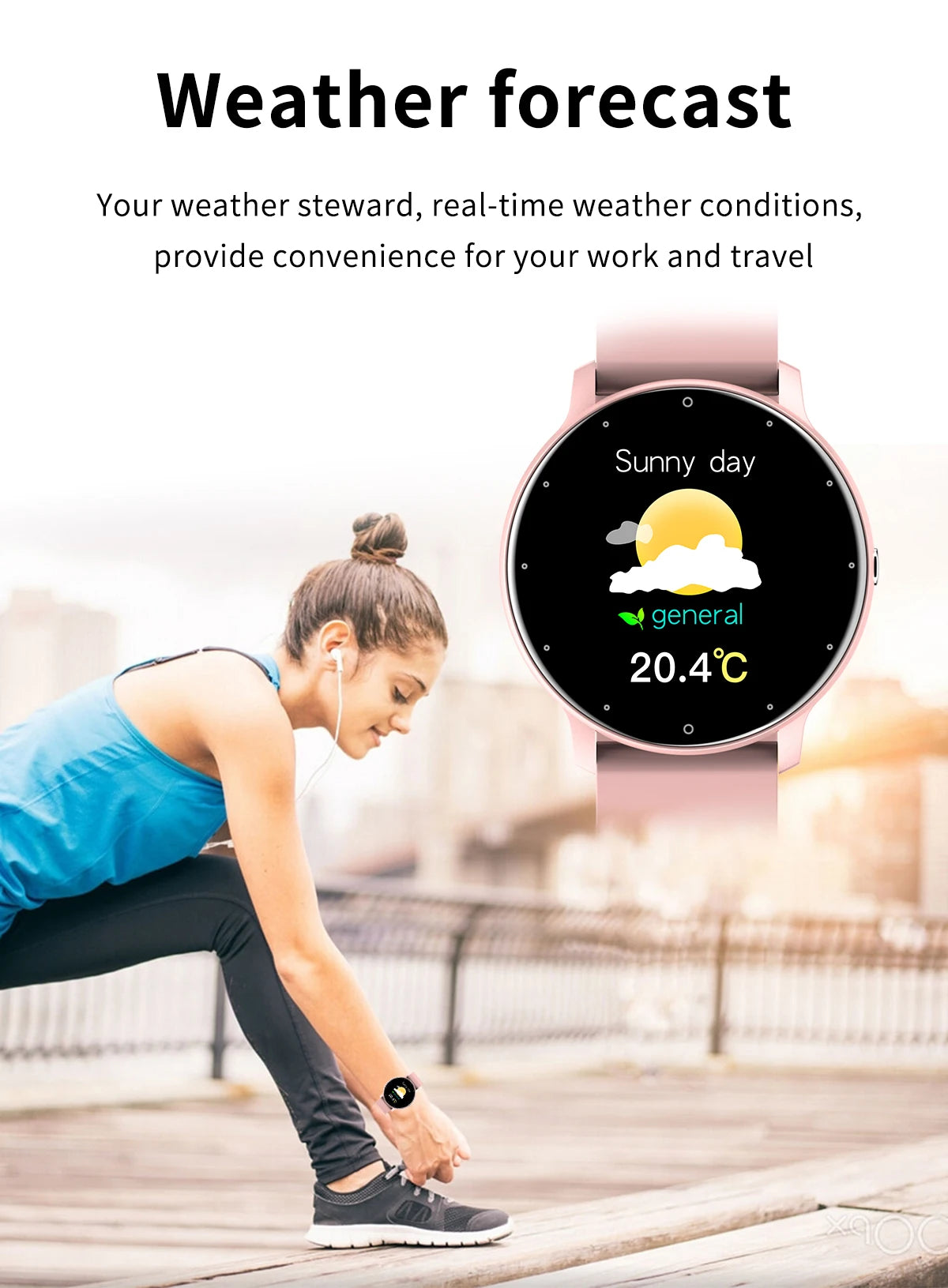 LIGE Smart Watch Men Women Full Touch Screen Sport Fitness Watch, Waterproof, Bluetooth Call For Android IOS Smartwatches