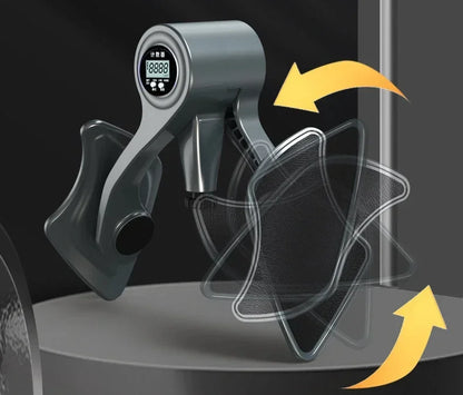 Digital counter thigh fitness equipment