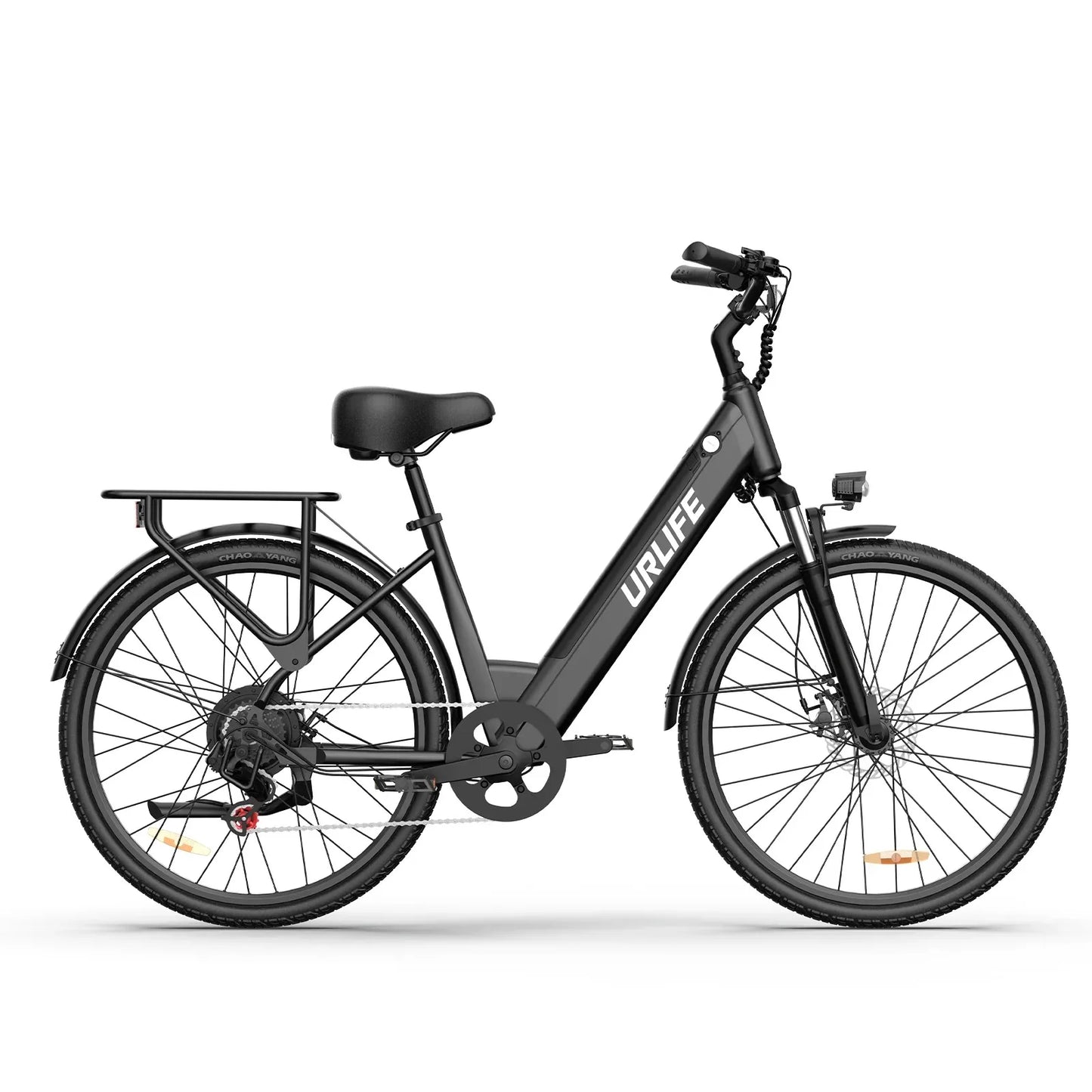URLIFE E26 26" Step Through Electric Bike 750W Peak Motor 48V 10.4Ah Battery (US edition)