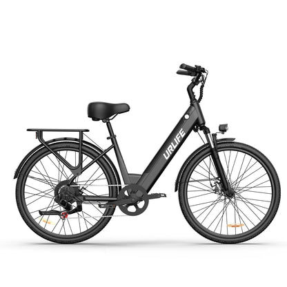 URLIFE E26 26" Step Through Electric Bike 750W Peak Motor 48V 10.4Ah Battery (US edition)