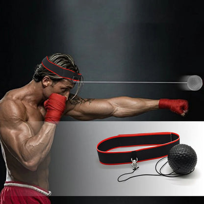 Boxing Training Ball Ultimate Reflex Ball Improve Speed with Adjustable Headband