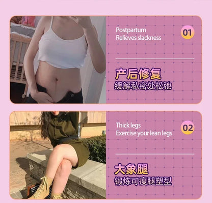 Digital counter thigh fitness equipment