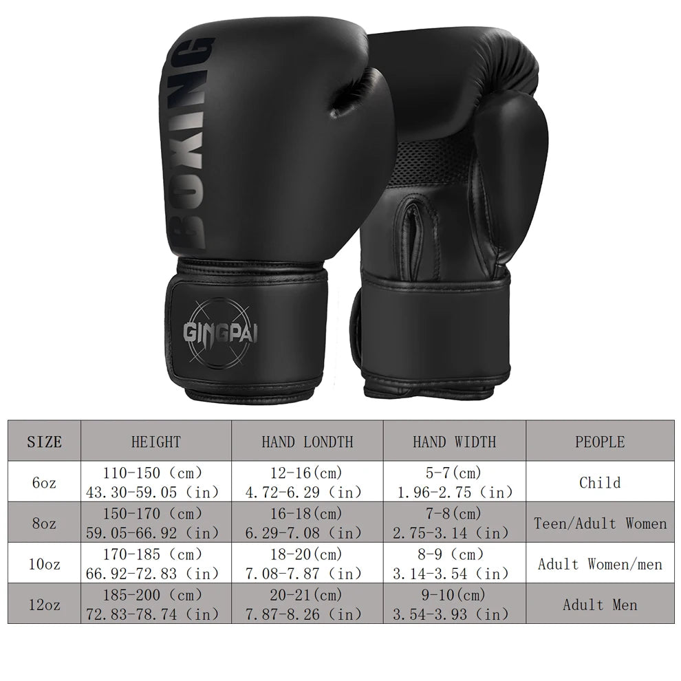 6/8/10/12oz Professional Gloves