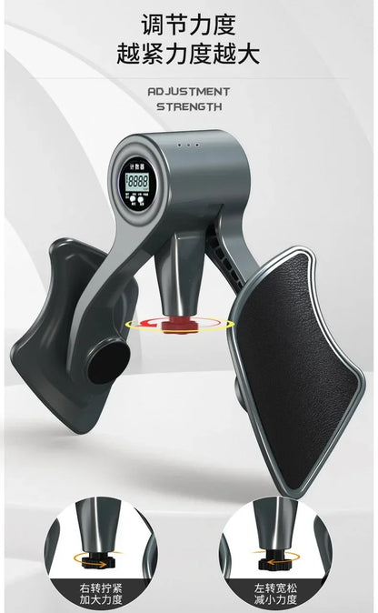 Digital counter thigh fitness equipment