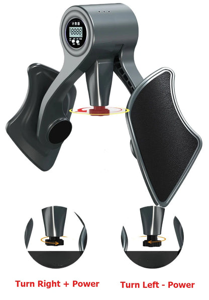 Digital counter thigh fitness equipment