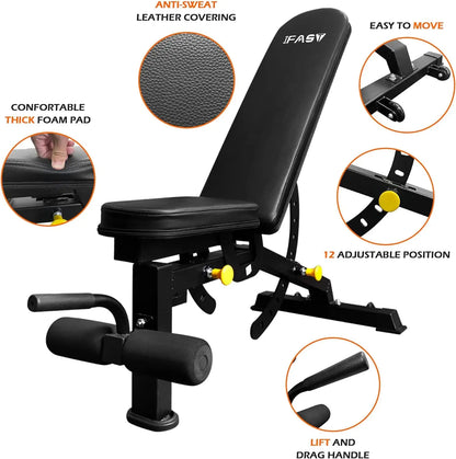 200lb Home Gym Sets Multi-functional Power Cage,Adjustable Pullup Squat Rack 1000Lbs,Capacity Comprehensive Fitness Barbell Rack