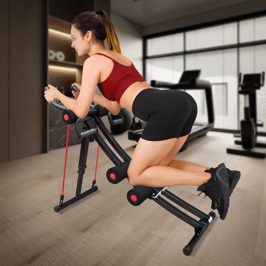 Foldable Core & Abdominal Fitness Machine