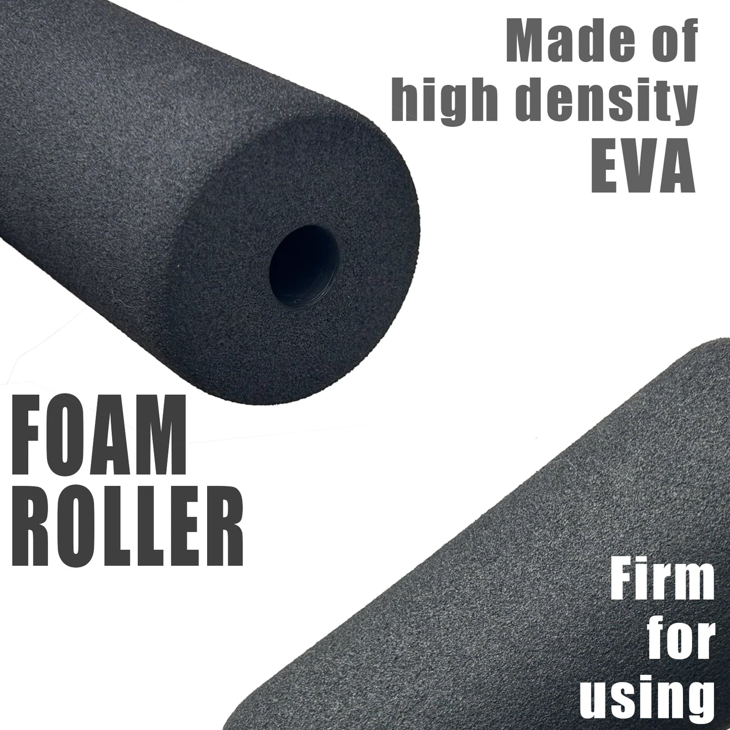 High Density Foam Roller Replacement Foam Foot Pads for Home Gym Exercise Machines Equipments, Weight Bench Curl Attachment