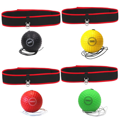 Boxing Training Ball Ultimate Reflex Ball Improve Speed with Adjustable Headband