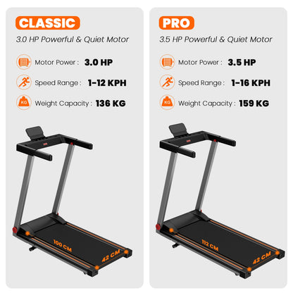 4in1 Treadmills for Home with Incline Foldable Handles Treadmill