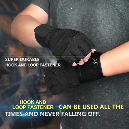 Weight Lifting Gloves with Wrist Support