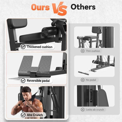 Multifunctional Home Gym Workout Station