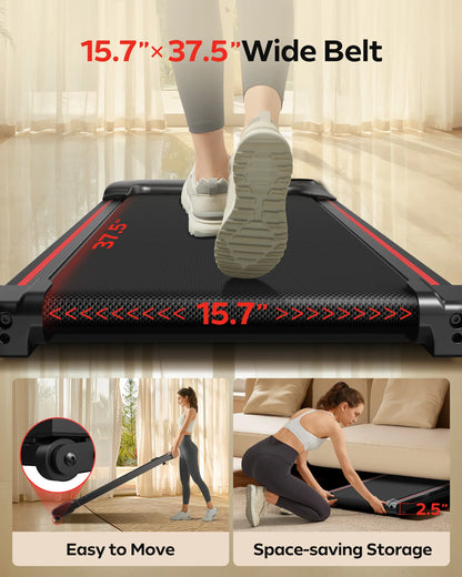 2.5 HP Treadmill With App