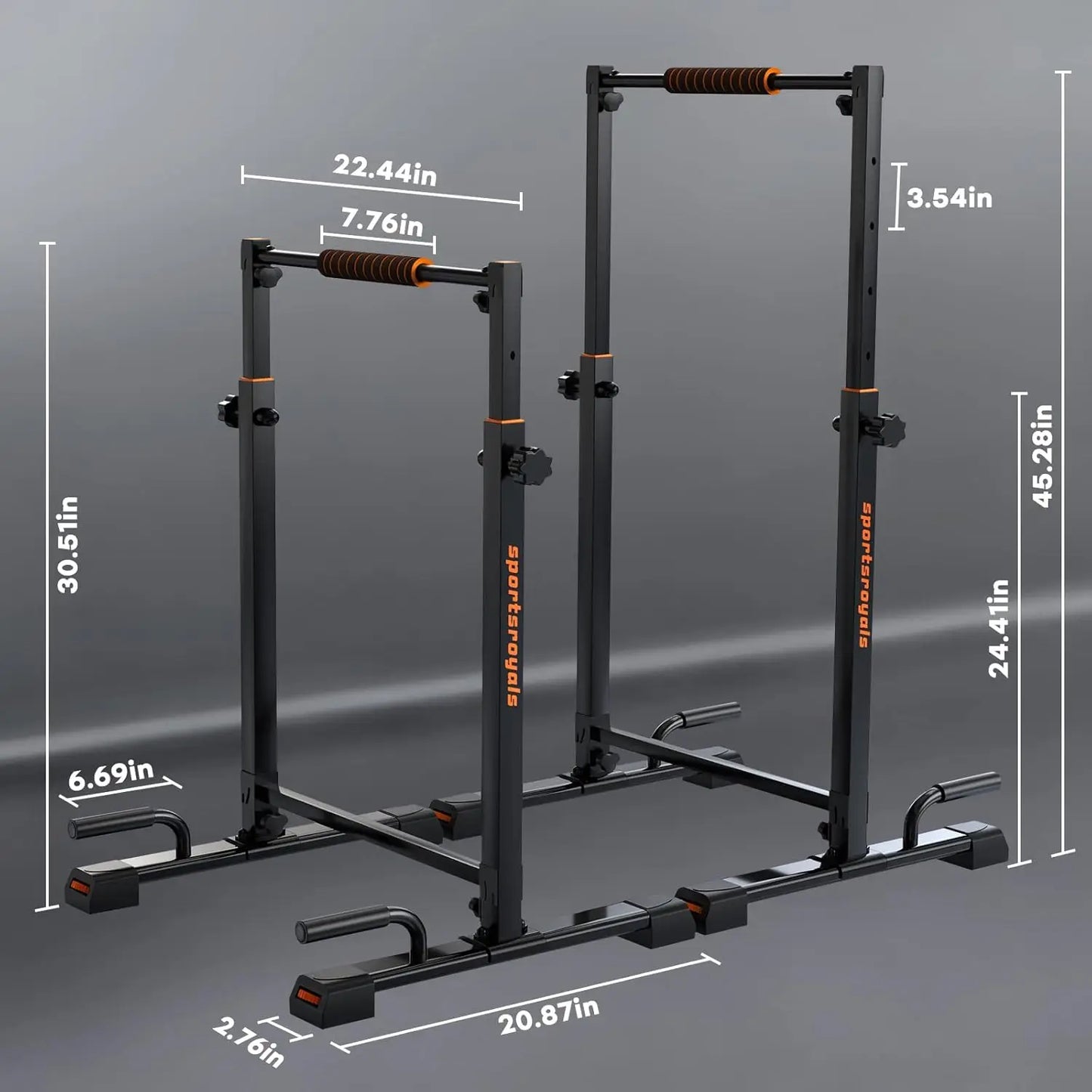 Adjustable Dip Stands Station for Home