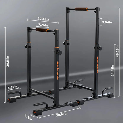 Adjustable Dip Stands Station for Home