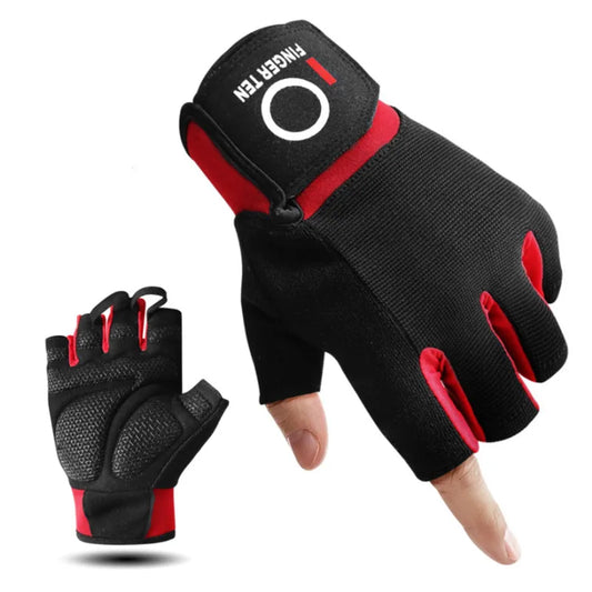 Workout Gloves Full Finger Touchscreen for Men Women with Padding Wrist Support