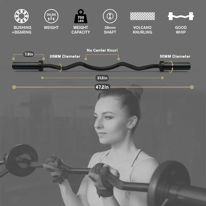 2 Inch Curl Bar