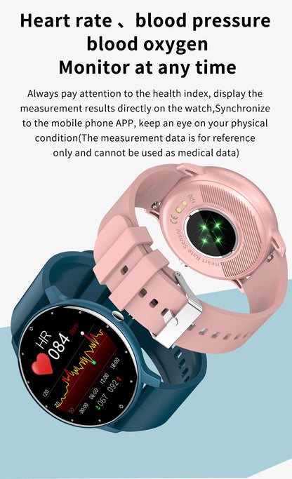 LIGE Smart Watch Men Women Full Touch Screen Sport Fitness Watch, Waterproof, Bluetooth Call For Android IOS Smartwatches