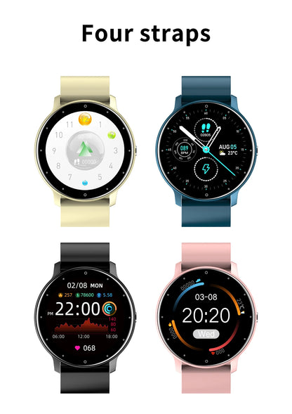 LIGE Smart Watch Men Women Full Touch Screen Sport Fitness Watch, Waterproof, Bluetooth Call For Android IOS Smartwatches