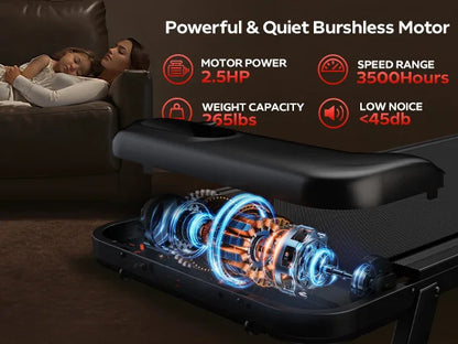 2.5 HP Treadmill With App