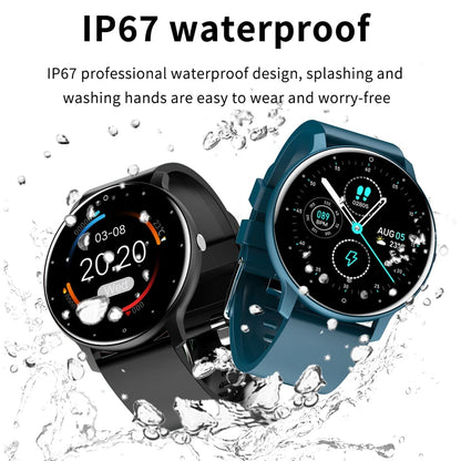 LIGE Smart Watch Men Women Full Touch Screen Sport Fitness Watch, Waterproof, Bluetooth Call For Android IOS Smartwatches