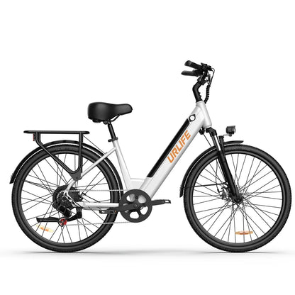 URLIFE E26 26" Step Through Electric Bike 750W Peak Motor 48V 10.4Ah Battery (US edition)