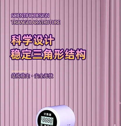 Digital counter thigh fitness equipment