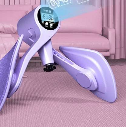Digital counter thigh fitness equipment