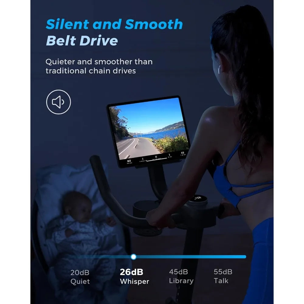 Low Noise Magnetic Stationary Bike