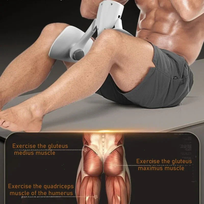 Digital counter thigh fitness equipment