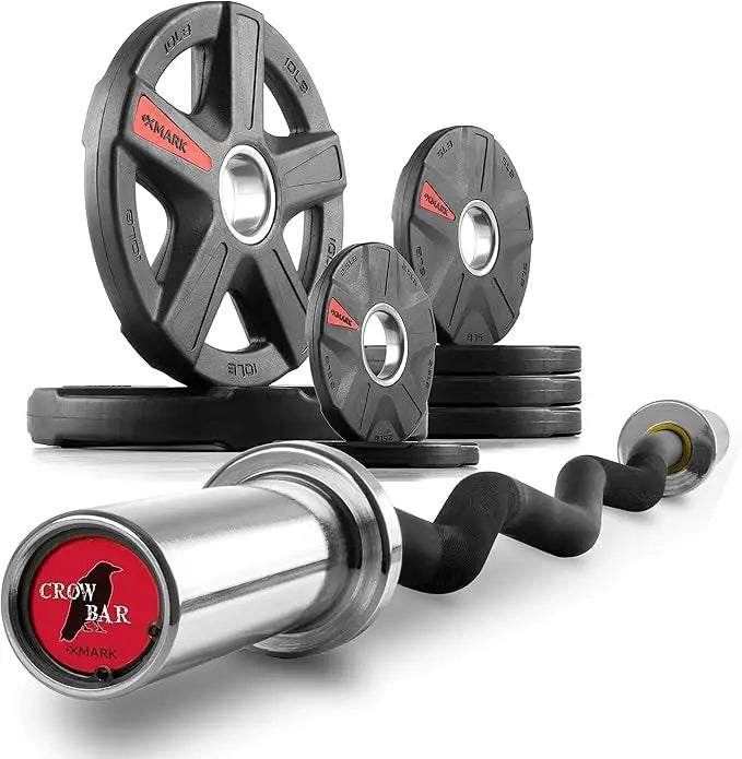 Curl Bar Weight Set