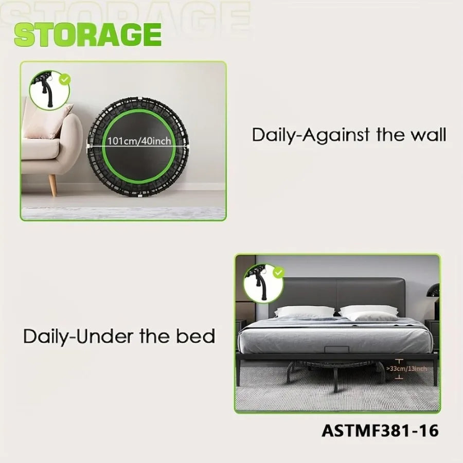 40 inch Mini Exercise Fitness Trampoline