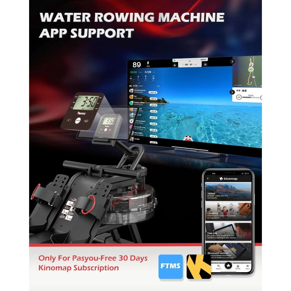 LCD Monitor Rower Machine