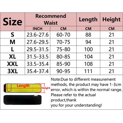 Sauna Waist Trainer Slimming Belt