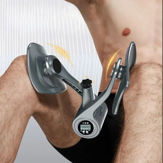 Digital counter thigh fitness equipment