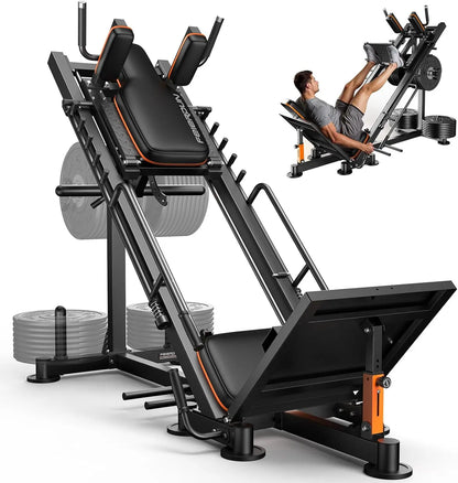 Leg Press Hack Squat Machine