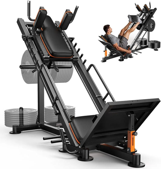 Leg Press Hack Squat Machine