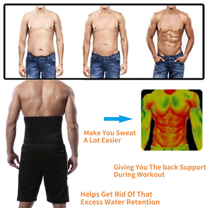 Sauna Waist Trainer Slimming Belt
