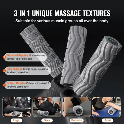 Vibrating Foam Roller 5 3 Frequencies
